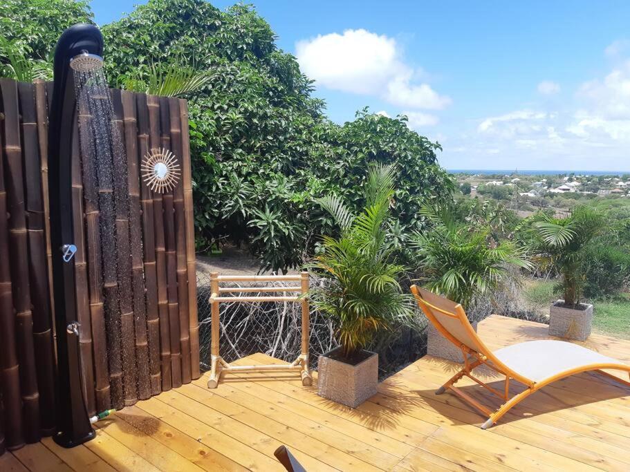 Ti Coin Relax Bungalow Vue Mer Piscine Privee Saint-Francois (Grande-Terre) Exterior foto