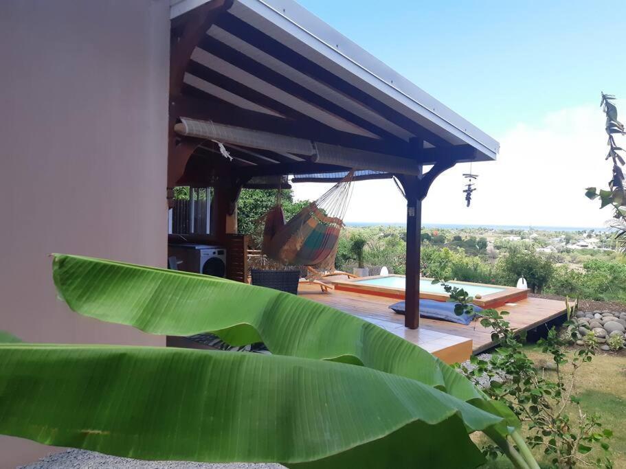Ti Coin Relax Bungalow Vue Mer Piscine Privee Saint-Francois (Grande-Terre) Exterior foto