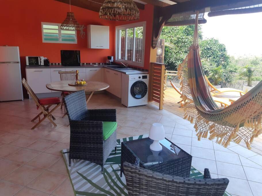 Ti Coin Relax Bungalow Vue Mer Piscine Privee Saint-Francois (Grande-Terre) Exterior foto