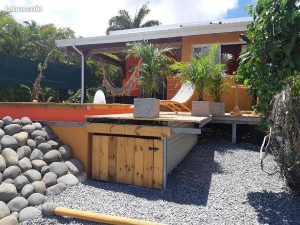 Ti Coin Relax Bungalow Vue Mer Piscine Privee Saint-Francois (Grande-Terre) Exterior foto